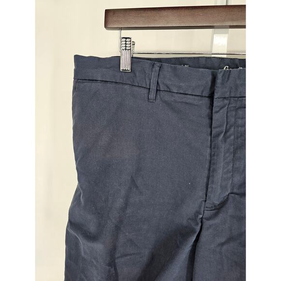 Goodfellow & Co Mens Sz 38 Linden Tech Flat Front Chino Pants Navy Blue - Picture 2 of 6